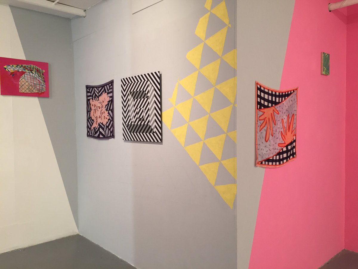 Transitionart's tweet photo. We are open with Razzle Dazzle this weekend, Fri + Sat, 12-6pm. A collaborative show from Louisa Chambers,Craig Fisher and Rib Flint https://t.co/9yV4dhcXVy