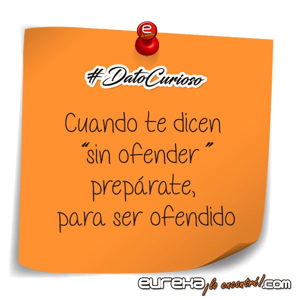 eurekarioverde's tweet photo. #DatoCurios #EurekaLoEncontre https://t.co/1pnVcCthgY