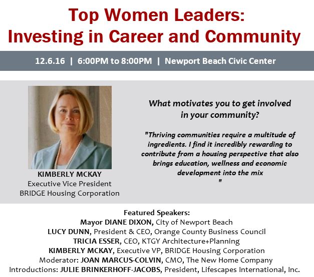 BRIDGE Housing on Twitter "Our EVP Kim McKay's looking forward to