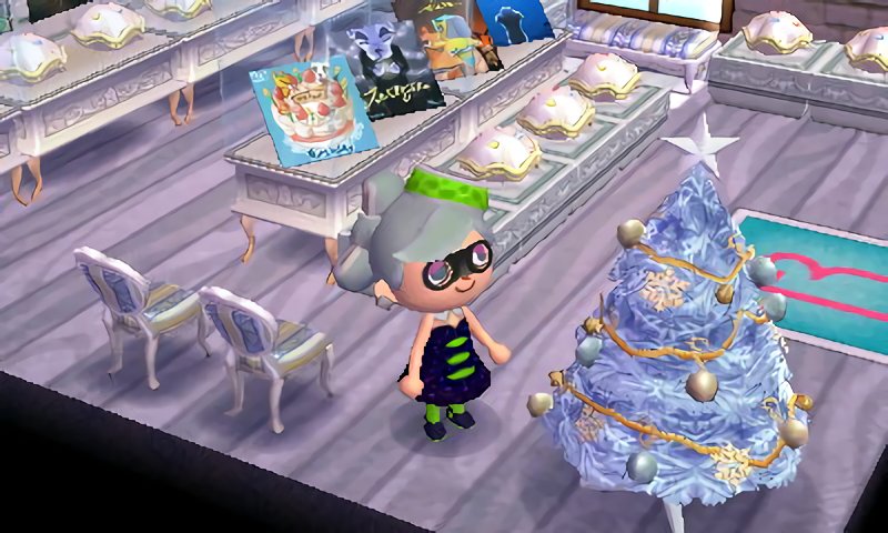 おゆきち あつ森 Auf Twitter おはようございます 起動したら早速ニンテンドーさんから白いクリスマスツリーが届いていました 早速ホームのお部屋と オルゴール館に飾りましたよ おゆキチ村 とび森 どうぶつの森 Animalcrossing Acnl T Co