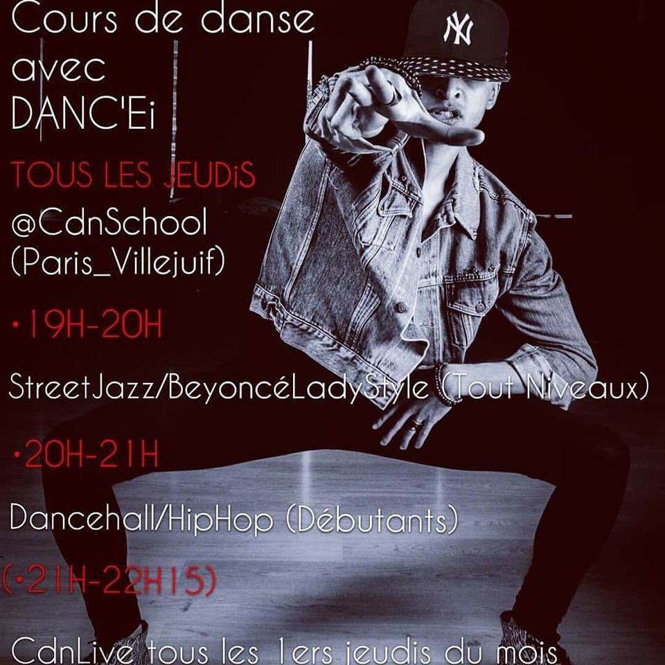 CDNschool's tweet photo. Retrouvez nous pour un cours en live sur Facebook à 21h15 #cdnschool #nrik #dancei #hiphop https://t.co/jVVq2BN3qE