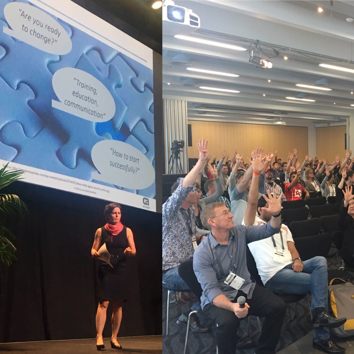 SuzanneNottage's tweet photo. #AgileNZConf , thank you 4 a great &amp; well-run 2 days.  450 attendees &amp; world class speakers. https://t.co/vgWQgvRZRc