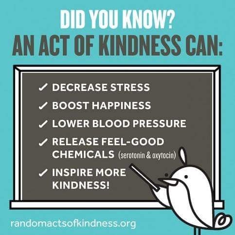 PASSitONVCU's tweet photo. Did you know?? Performing random acts of kindness can improve your health! 💉💊 #RAKVCU https://t.co/NTuengwIwu