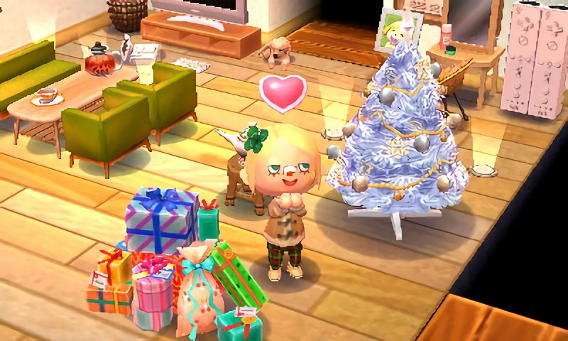 おゆきち あつ森 Auf Twitter おはようございます 起動したら早速ニンテンドーさんから白いクリスマスツリーが届いていました 早速ホームのお部屋と オルゴール館に飾りましたよ おゆキチ村 とび森 どうぶつの森 Animalcrossing Acnl T Co