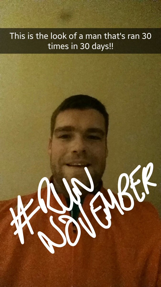 Ross__Fraser's tweet photo. It's over!! #RunNovember has been completed - 30 days and 30 runs!! @adidasUK @GarminUK https://t.co/uPJWDuXdT8
