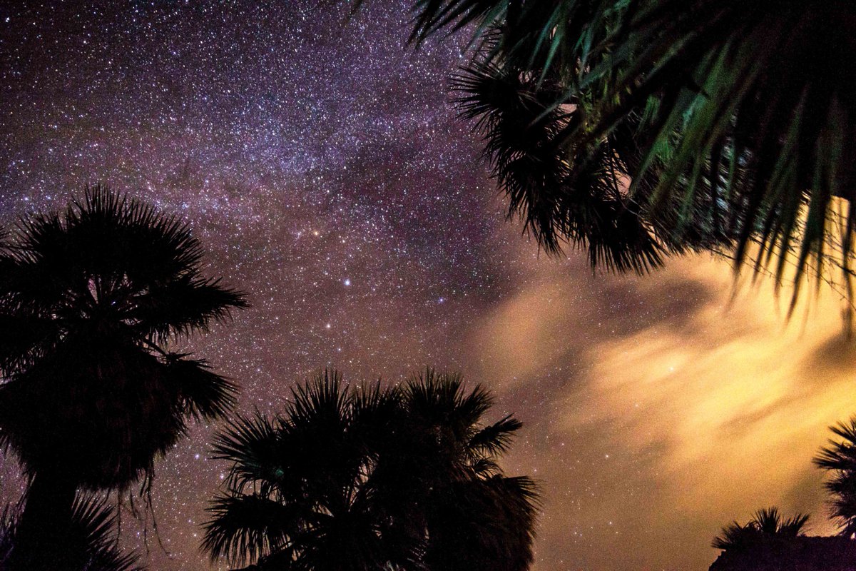 Cañón de Guadalupe, privilegiado destino en Baja California. Lugar ideal para los amantes de la astrofotografía.