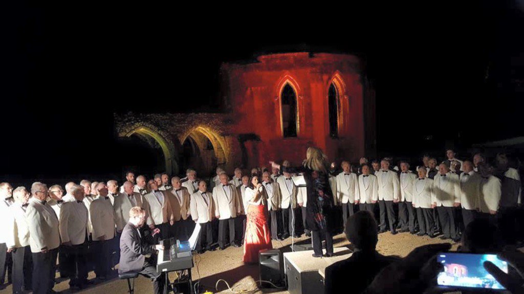 Margam Orangery performing for a wonderful event for Cruise Nation🛳