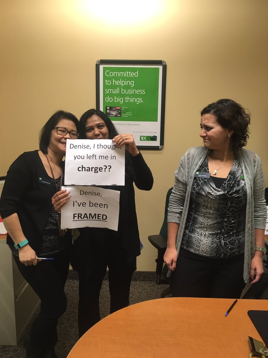 Denise! She caught us LOL! #MicePlay #HTWW1 <a href="/hanak_denise/">Denise Hanak</a> <a href="/TaitSara/">Sara Tait</a> <a href="/JillHolly/">Jill Graham</a> <a href="/kiranbrar_td/">Kiran Brar</a> @Krishna83259226 @RussAnderson_TD