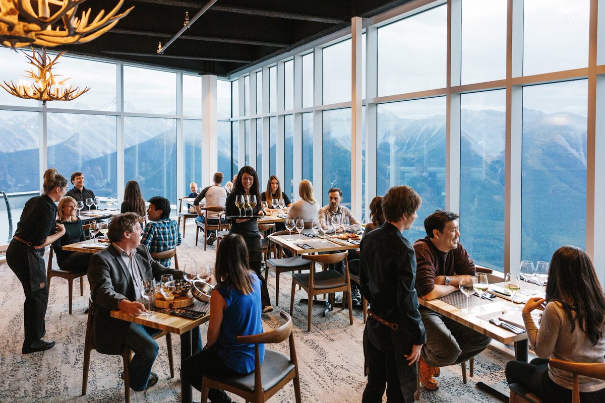 JWN_ACM's tweet photo. #TopProjects2016 People's Choice Award winner: Banff Gondola Upper Terminal Renovations @brewstercanada @PCLConstruction @DIALOG @Entuitive https://t.co/bwbQrwJmLo