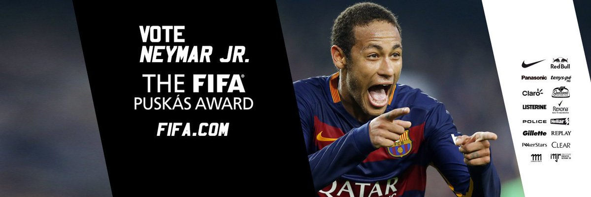 neymarjr's tweet image. #VoteNeymarJr FIFA Puskás 👉 goo.gl/wIXYWZ