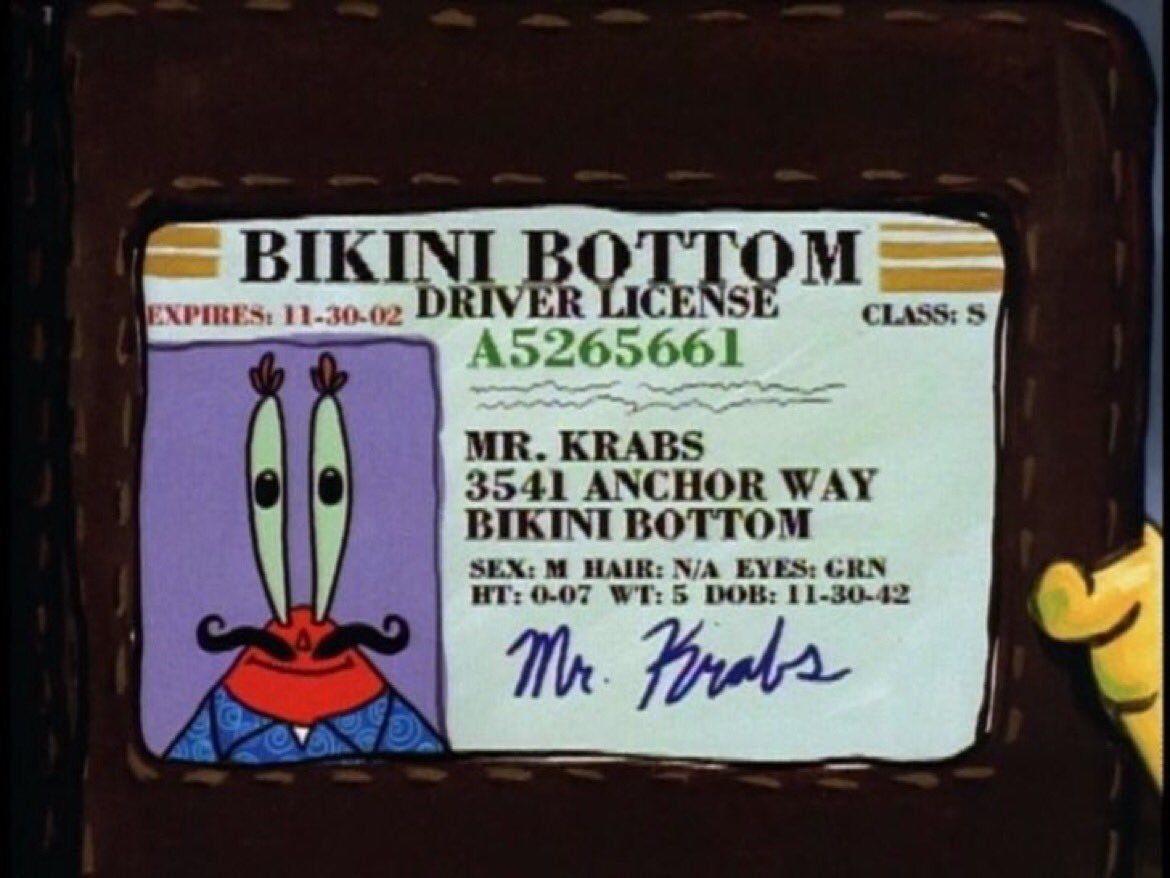 WSHHFANS's tweet photo. happy birthday to the homie mr. krabs https://t.co/H8Zd6wYOiw