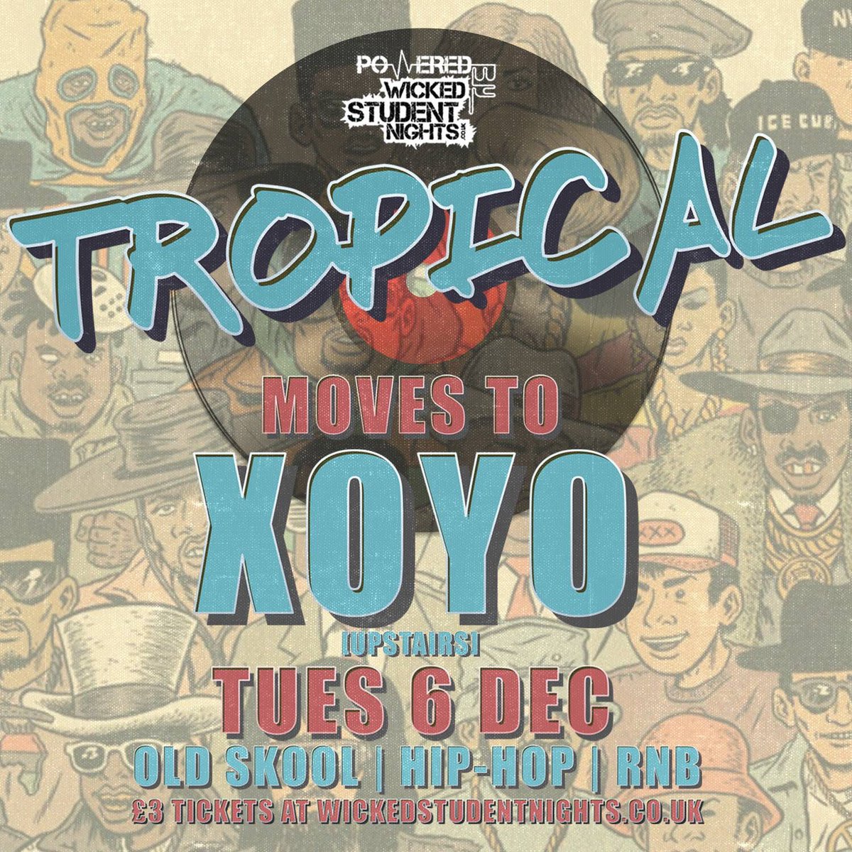 TBTWSN's tweet photo. We're moving! This Tuesday we head to the infamous XOYO to bring the party 🎉 £3 tickets available > https://t.co/wFtw1dlEAA https://t.co/mapGKLjKH7