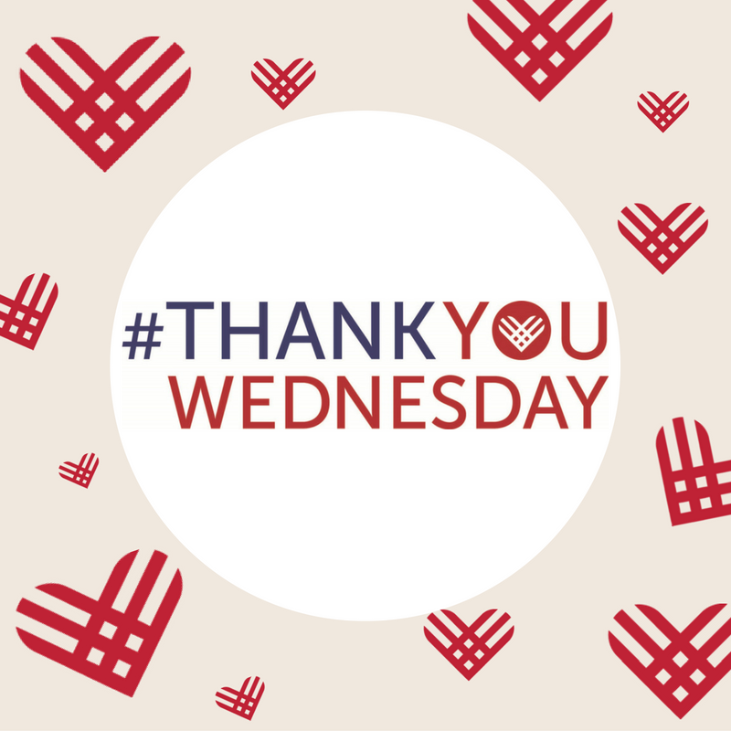 GivingTuesday's tweet photo. It's #ThankYouWednesday &amp; we want to hear what you're grateful for! Share your messages &amp; join us in celebrating generosity! #GivingTuesday https://t.co/PPKE25YdEz