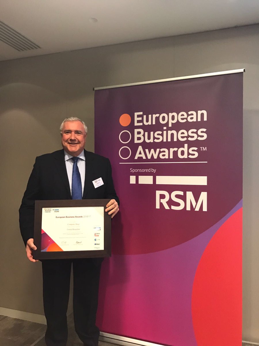 Company_Shop's tweet photo. We are at the European Business Awards tonight - Chairman and Founder @JohnMarrenCSL collecting our certificate #rsmEBA #nationalchamps https://t.co/xAIY1oCtae