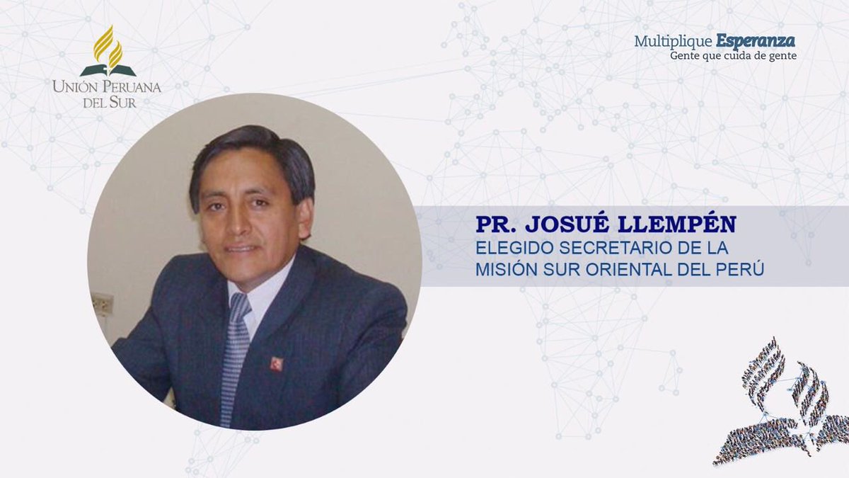 Pr. Josué Llempén, secretario de la Misión Sur Oriental del Perú<a href="/con/">Constantinos Michael </a> sede en #Cusco #ConcilioUPSur