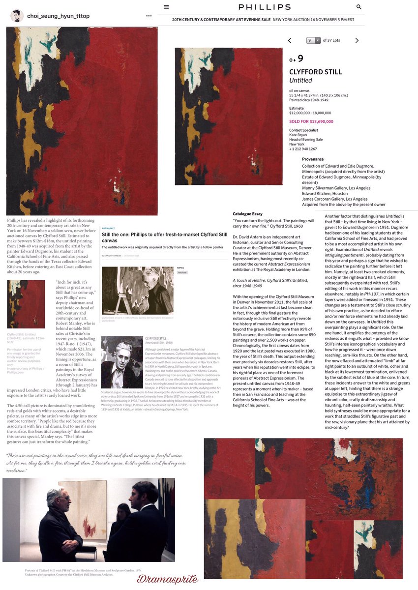 _dramasprite_'s tweet photo. #TOPsart CLYFFORD STILL
Untitled, 1948-49. https://t.co/eQDdI47MAe https://t.co/VfoS7Rud7d
