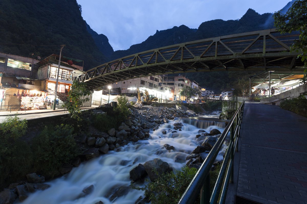 worldspreetours's tweet photo. Aguas Calientes - night time. Village located by Machu Picchu, Peru. #WorldSpree https://t.co/NajlXSilfR