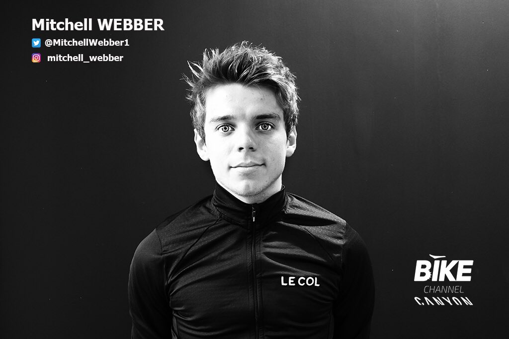 AT85ProCycling's tweet photo. Mitchell Webber https://t.co/FztkYLKQfR