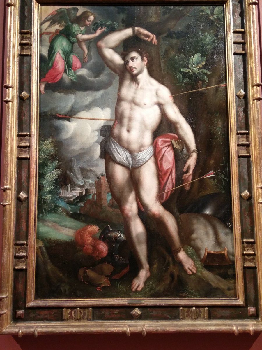 Marvinito4's tweet photo. Esta pintura es muy bonita pero deseo la tiene un descripción #2101fran. Más importante quien dispare este hombre?! #2101fran https://t.co/MjtcXXfepz