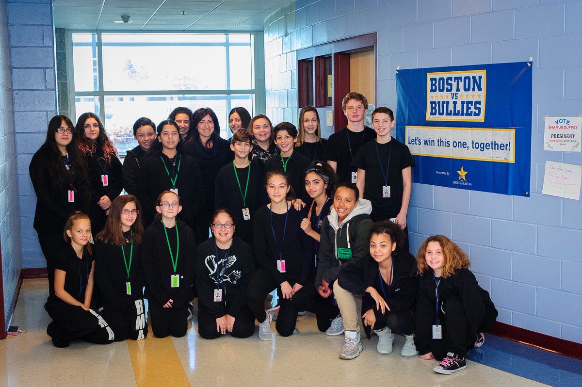 RevereAsstSuper's tweet photo. So proud of the RMA staff, students, and families for being recognized at #Tradition2016 as the Boston vs. Bullies 2016 School of the Year! https://t.co/0gGfuuy5FK