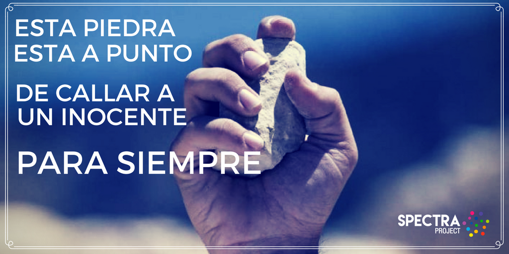 SpectraChile's tweet photo. El que apoye esta causa, que bote la primera piedra #SpectraProject #GayChile #gaypride #subhinahas #Movilh #LGTBI https://t.co/iUXWQlfWPN