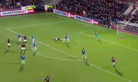 scotsunsport's tweet photo. WATCH as @JamTarts are denied a penalty. Should it have been a spot kick? RT Yes Like No https://t.co/oGyrTRC1p1 https://t.co/SijSTjAPqT