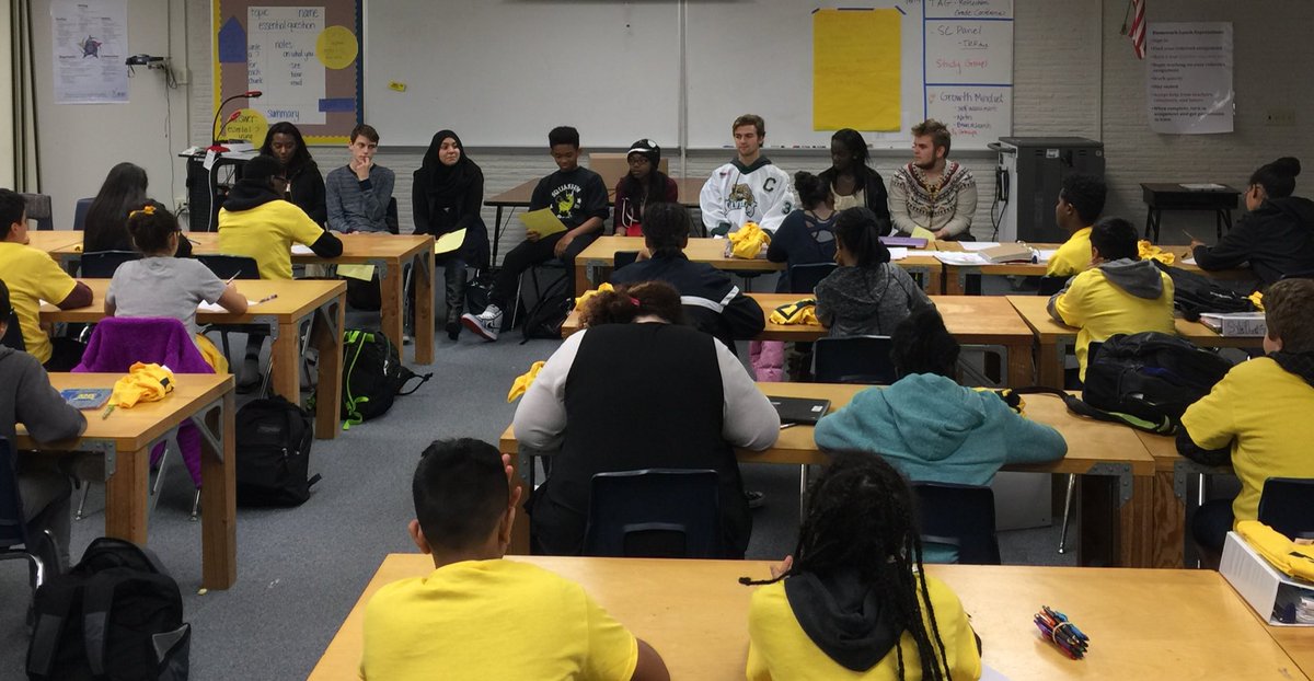 mcestevens's tweet photo. Shorecrest HS AVID sts share their story @KelloggMS.  Inspiring - Powerful. https://t.co/pUnc6he1eo