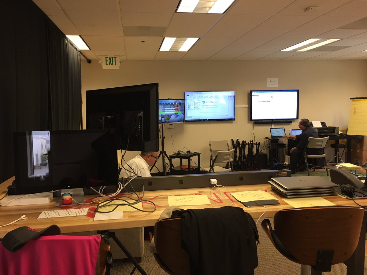 paulpluschkell's tweet photo. Setting up for demo day @Kandy_io https://t.co/de1h0wrwtG