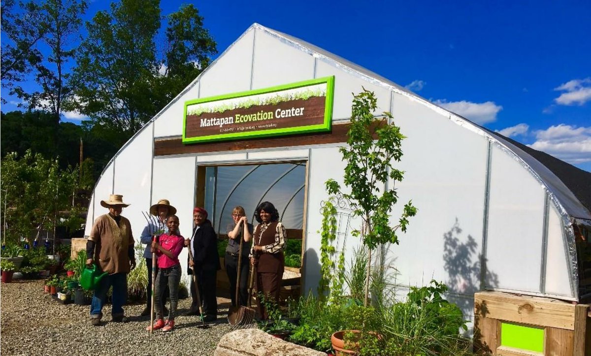 agritecture's tweet photo. @CitySoilMA's Mattapan Ecovation Center is #composting #Boston's yard waste and growing food in the reclaimed soil https://t.co/RhS44m6slC https://t.co/9axCGNGlgq