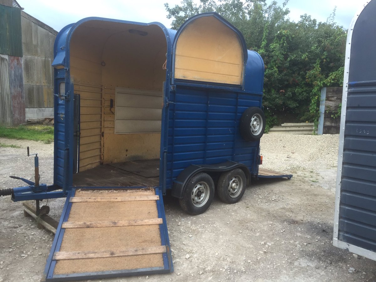 Our winter project. Look out for what we will be turning our second horse trailer into. Any guesses?... #Weddinghour