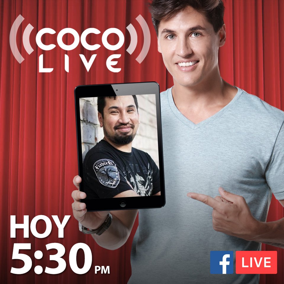 atvpe's tweet photo. ¡Ya falta poco para que arranque Coco Live! Participa con el HT #ElChinoEnCocoLive y se parte del programa .@ElMiyashiro .@coco_maggio https://t.co/dg3zfRSbS7