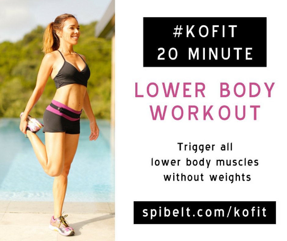 SPIBELT's tweet photo. Wish your legs were more powerful & toned? These 6 lower body exercises will challenge you in whole new ways. https://t.co/Z8zz5xuQLe #KOfit https://t.co/QQ3VFRxYIc