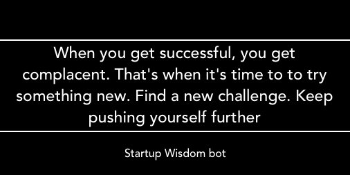 pedrosand96's tweet photo. Wisdom inspired by @caseyneistat Start chatting now to get free startup wisdom every day https://t.co/QtBgGhOmw7 https://t.co/NTb6Aazfh8