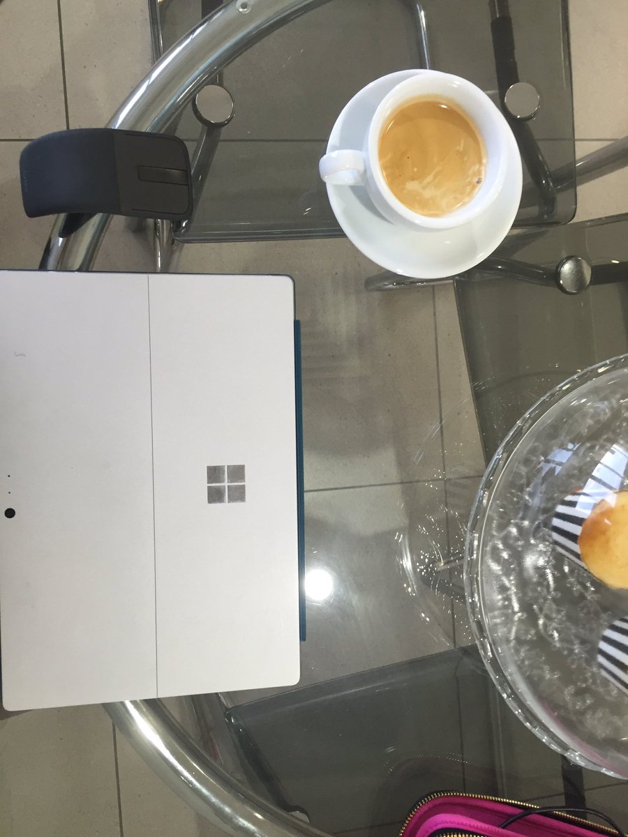 I love the #freelance lifestyle. I can get my work done while getting my car serviced #surfacelife #workfromanywhere
