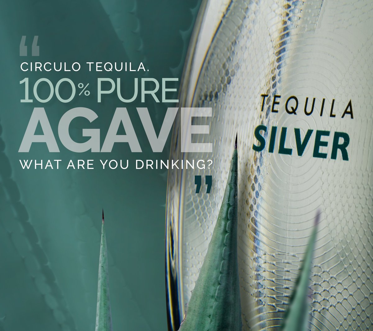 CirculoTequila's tweet photo. If it's not 100% pure agave, it's not #tequila. #CirculoTequila #whatisgoodtequila https://t.co/xBiH07evkv
