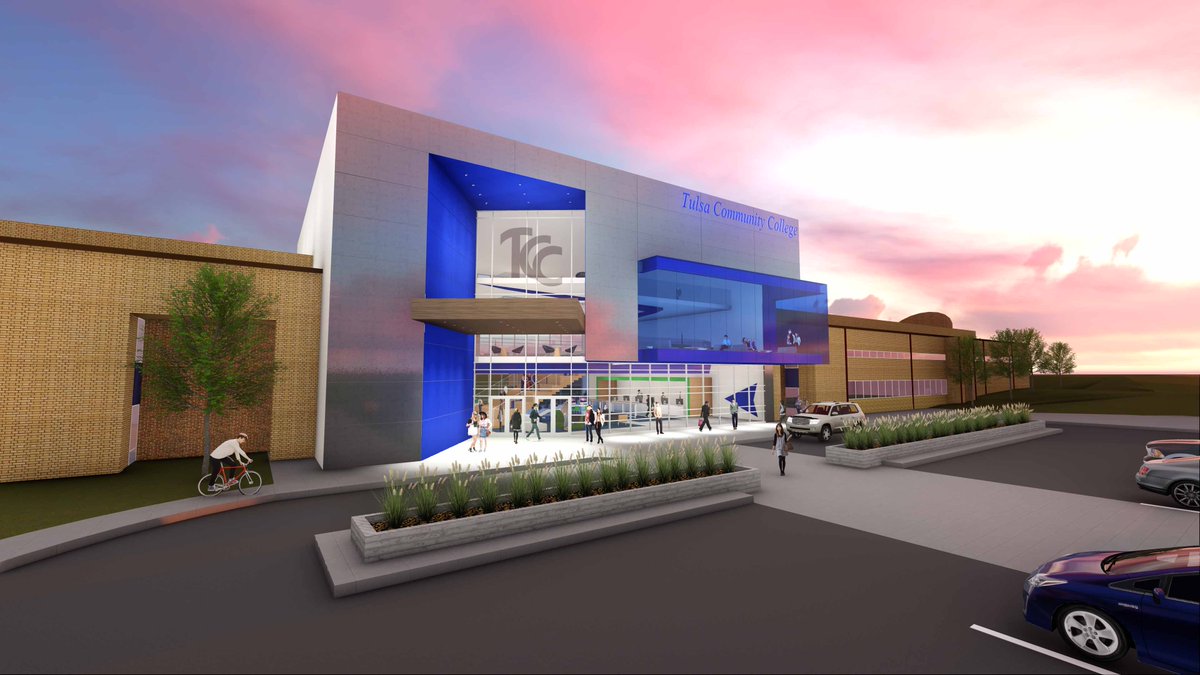 GH2Architects's tweet photo. We are thrilled to be designing @tulsacc's #Vision2025 project: the new Career Placement and Student Success Center! https://t.co/3Pw1pSuI19 https://t.co/a7wC72EyzG