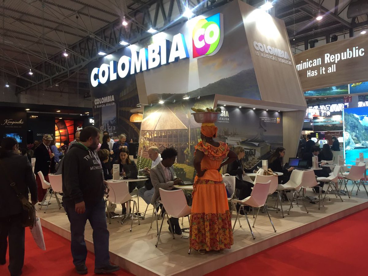 PROCOLOMBIACO's tweet photo. #ColombiaMásGrande logró más de 100 citas de negocios con compradores internacionales durante #ibtmworld #VamosPorMás https://t.co/GYFARgyLI8