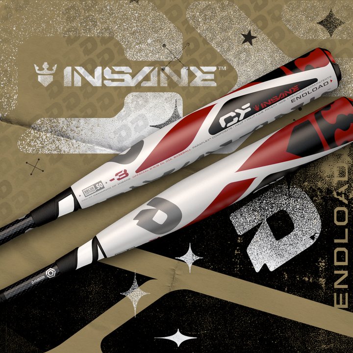 DeMarini's tweet photo. For those who want more pop at the plate, the #CFInsane gives you more power where u want it--behind the ball.
https://t.co/1DrlLOmvRT https://t.co/Cgm0WetnQt