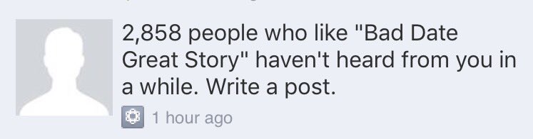 When Facebook thinks it's your mom.