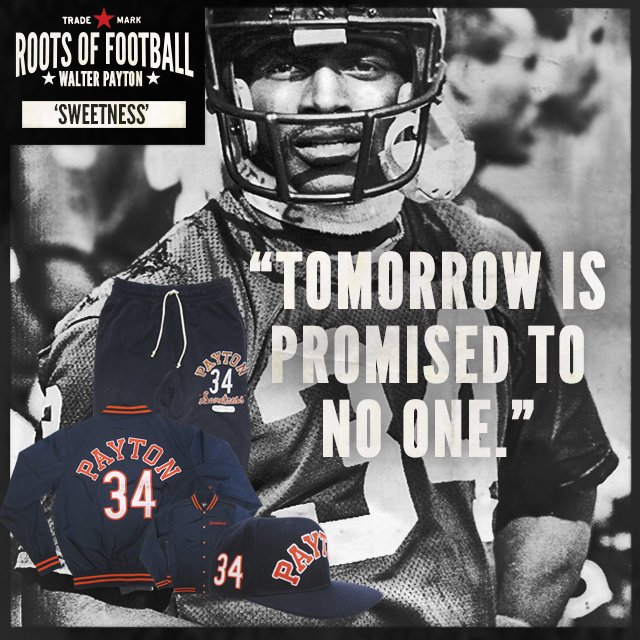 Walter Payton #34 Grey Shorts - Roots of Fight