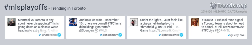 #mlsplayoffs is now trending in #Toronto

trendsmap.com/r/CA_TOR_nmqoby