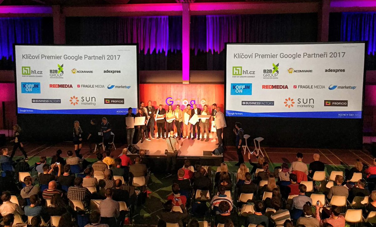 agentura KOFEIN se zařadila mezi TOP 11 českých partnerských agentur Google. Malé radosti. #happy