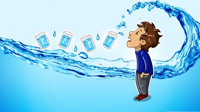 احتياج الجسم للماء يصعب تحديده بمعادلات بسيطة!
وذلك لأعتمادة على عوامل عديدة أهمها:
⚖️وزن الجسم
🔆حرارة الطقس
🏋🏻‍♀️النشاط العضلي
🌡الوضع الصحي