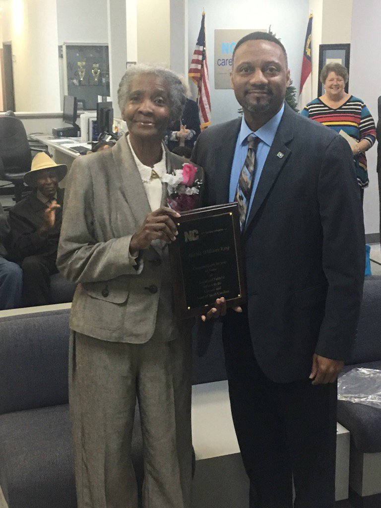 NCWorks_NEPZ's tweet photo. 39 years of State service. Congrats to Alethea Williams-King on her retirement! https://t.co/Zw5oVORyu5