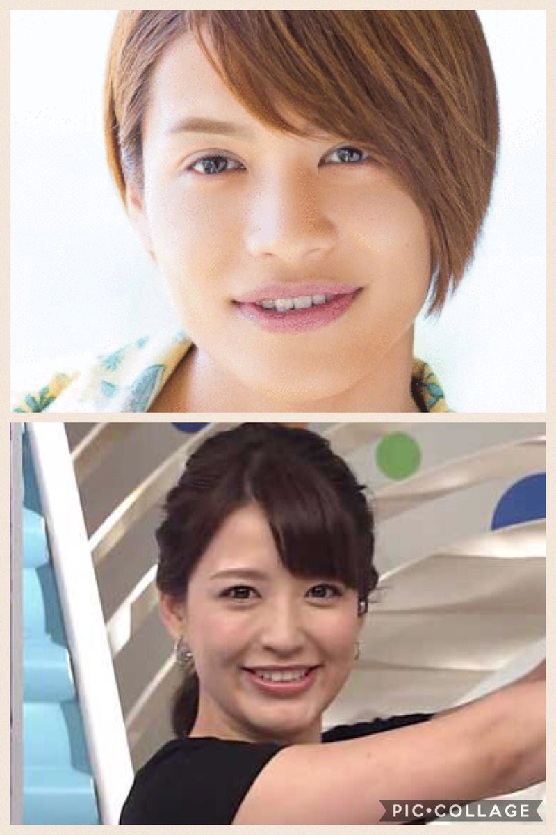 しょーの ずーっと思ってたんだけど日テレの小熊美香アナとジャニーズwestの中間淳太くんてそっくりだよね しょーの ずーっと思ってたんだけど日テレの小熊美香アナとジャニーズwestの中間淳太くんてそっくりだよね