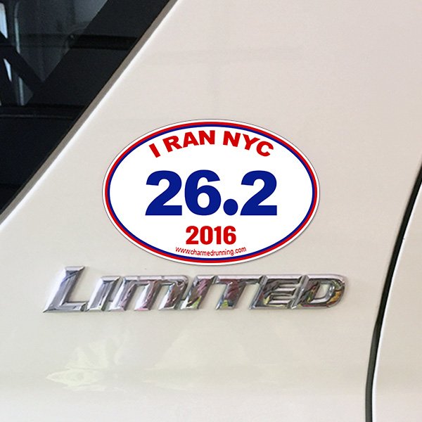 ARunningChick's tweet photo. #CharmedRunning #NewYorkMarathon #NewYorkCity #NYCMarathon #marathon #CarMagnet Great #RunnerGift #cybermonday https://t.co/onFw7hYSN1 https://t.co/RrsJv0inul