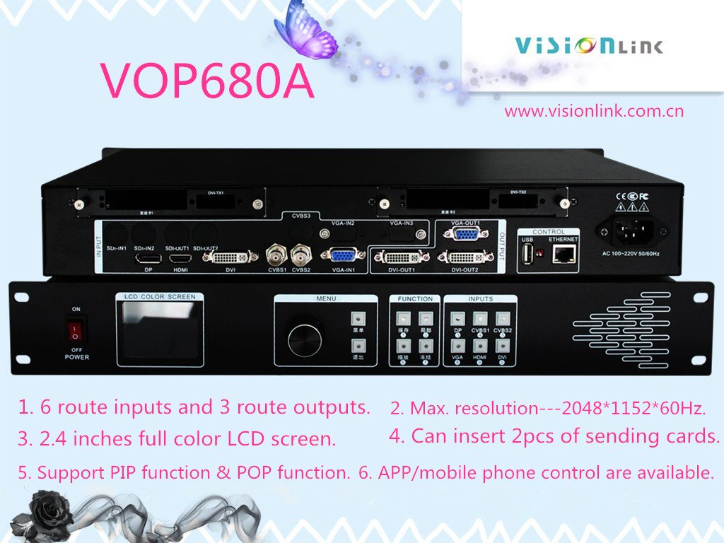 VisionLink LED Video Processor, for LED displays/signs/video wall.