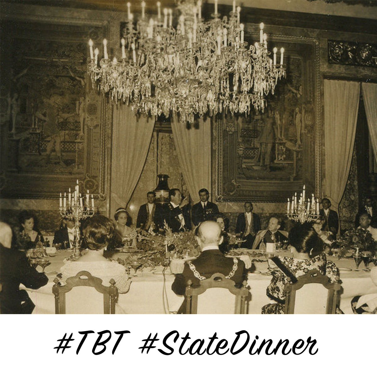 XO46_BstroPH's tweet photo. #TBT: June 30 1962
Spain hosted a State Dinner at Madrid, to welcome President Diosdado Macapagal &amp; First Lady Evangelina #xo46 #StateDinner https://t.co/QrGMPlQeUN