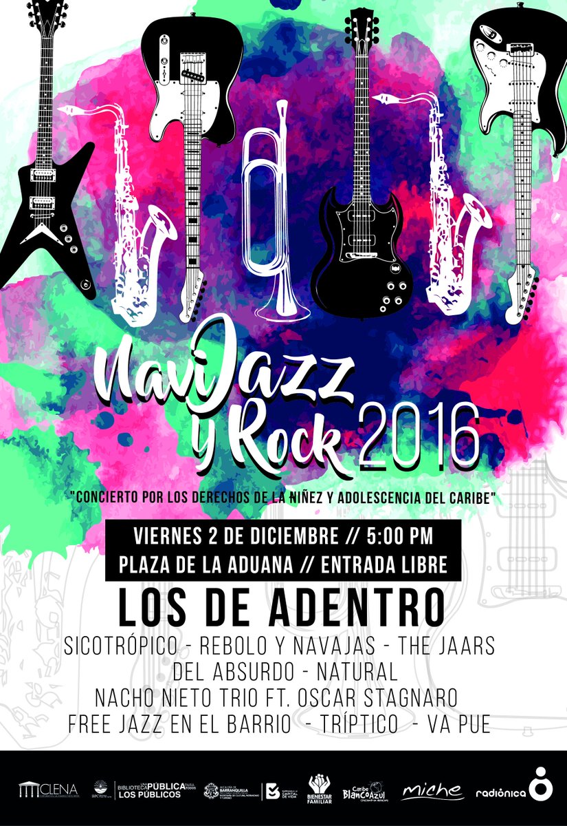 Evento Recomendado! Concierto de cierre de año cultural en la Aduana.Los esperamos. #NavijazzyRock2016