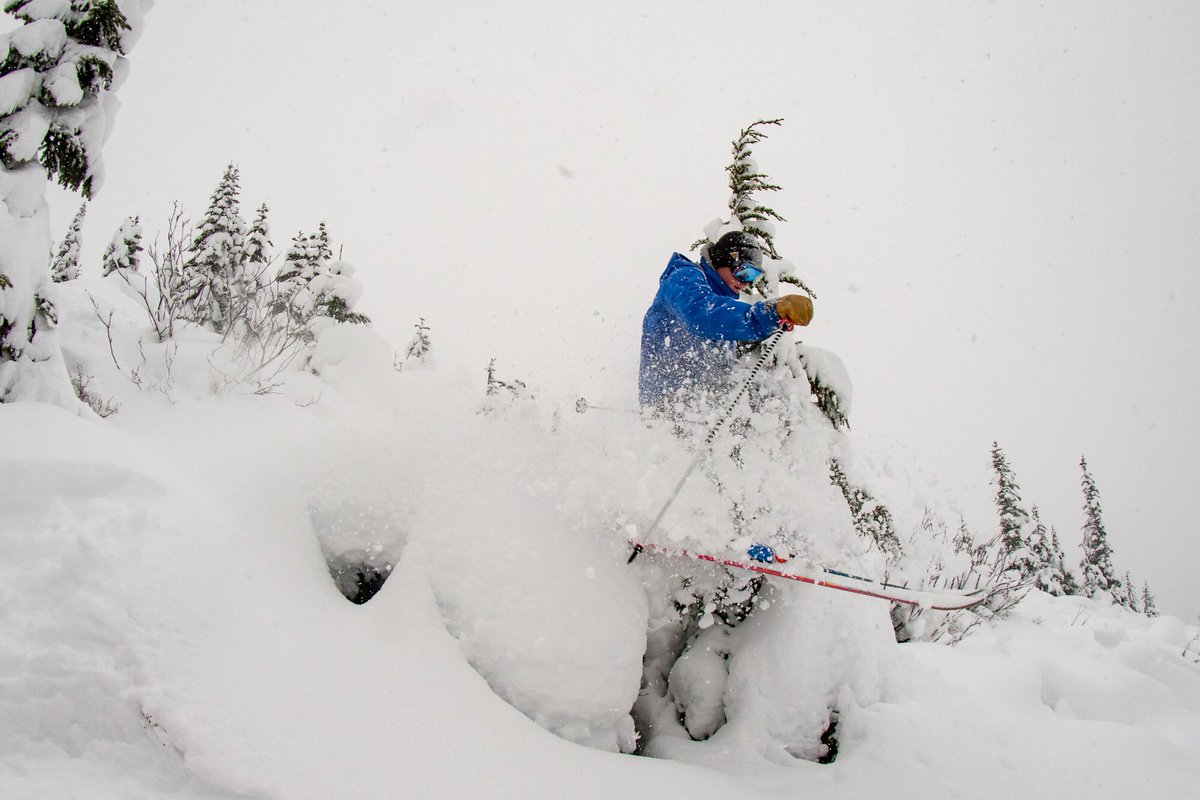 StevensPass's tweet photo. It’s been powing all day! We’re opening Skyline tomorrow and if it keeps snowing, we’ll keep planning on opening chairlifts! https://t.co/6wZ5TCtl2a